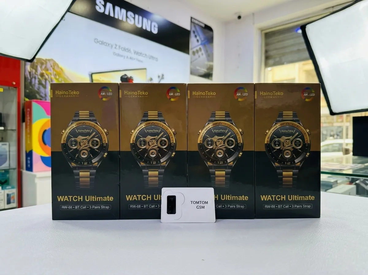 Montre Connectee Haino Tecko RW68 — AMOLED GPS - 1