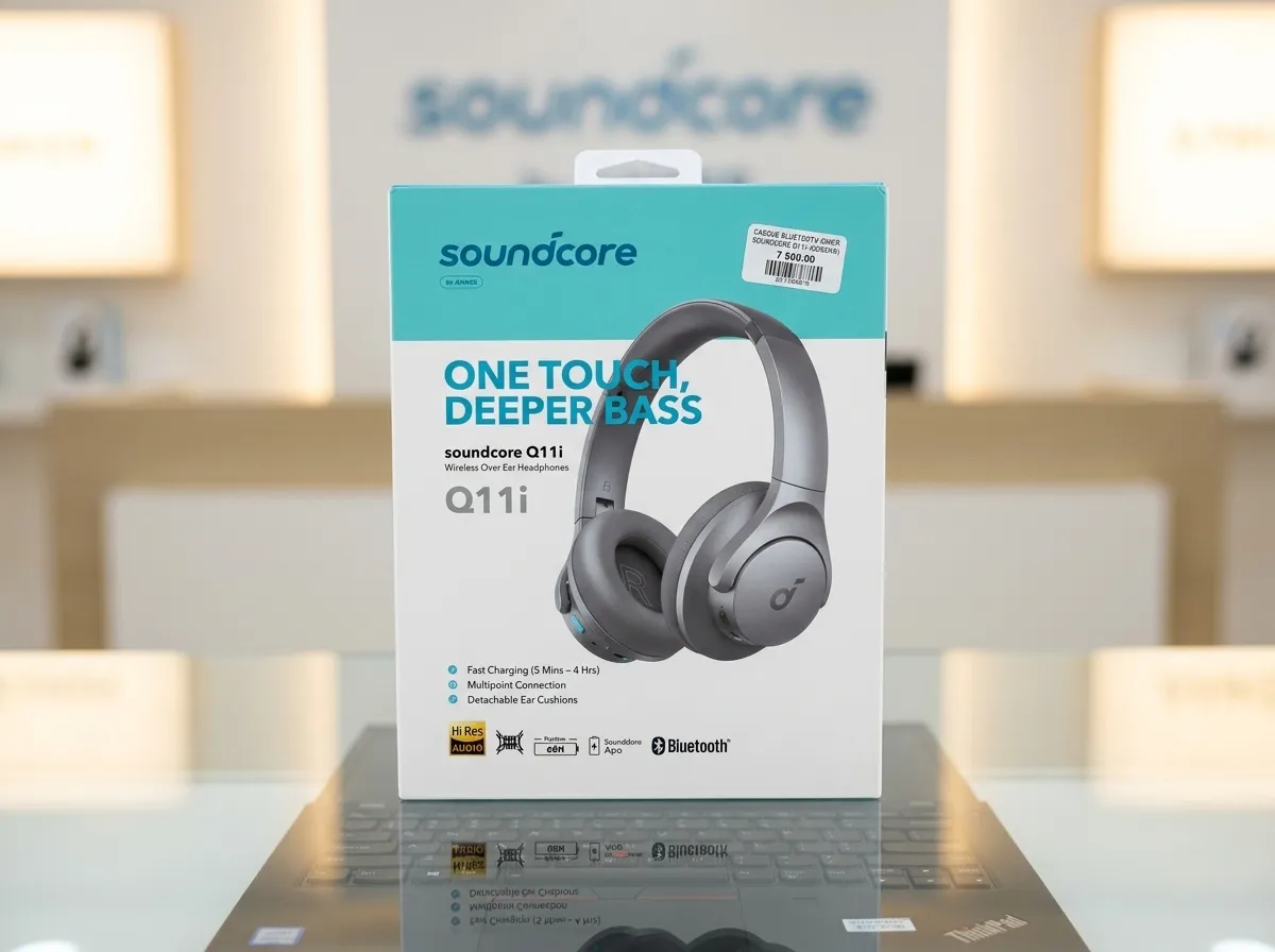 Anker Soundcore Q11i — Casque Bluetooth 60h Gris