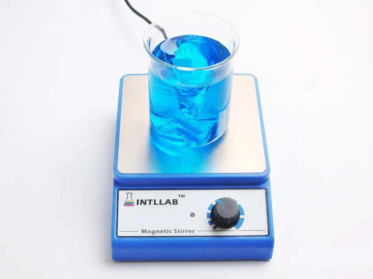 Agitateur Magnétique INTLLAB 3000 tr/min 3L — Neuf Inox 316 - 1